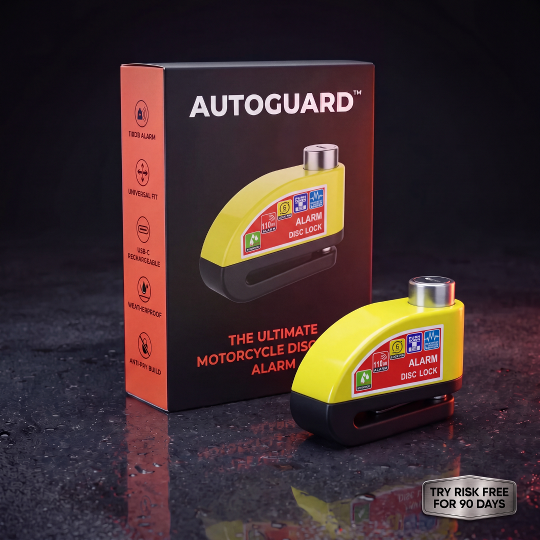 AutoGuard™ Disc Lock Alarm