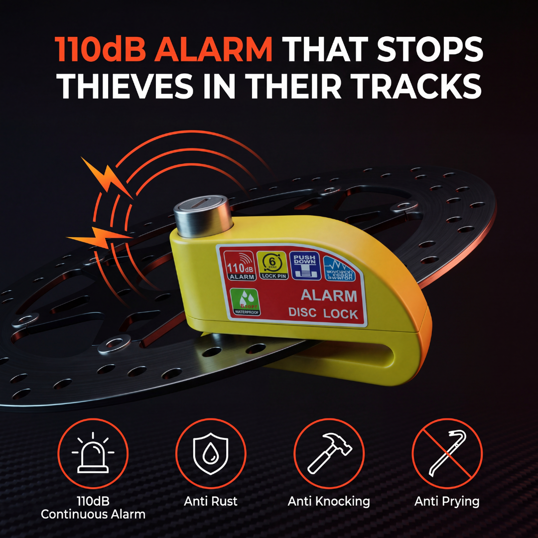 AutoGuard™ Disc Lock Alarm
