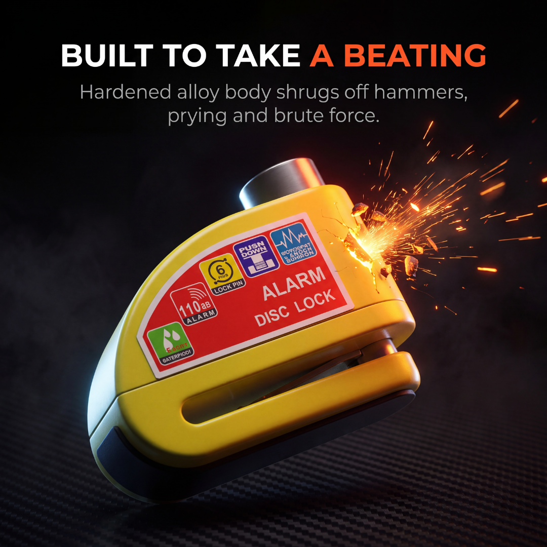 AutoGuard™ Disc Lock Alarm
